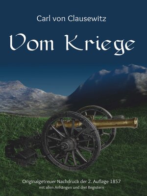 cover image of Vom Kriege